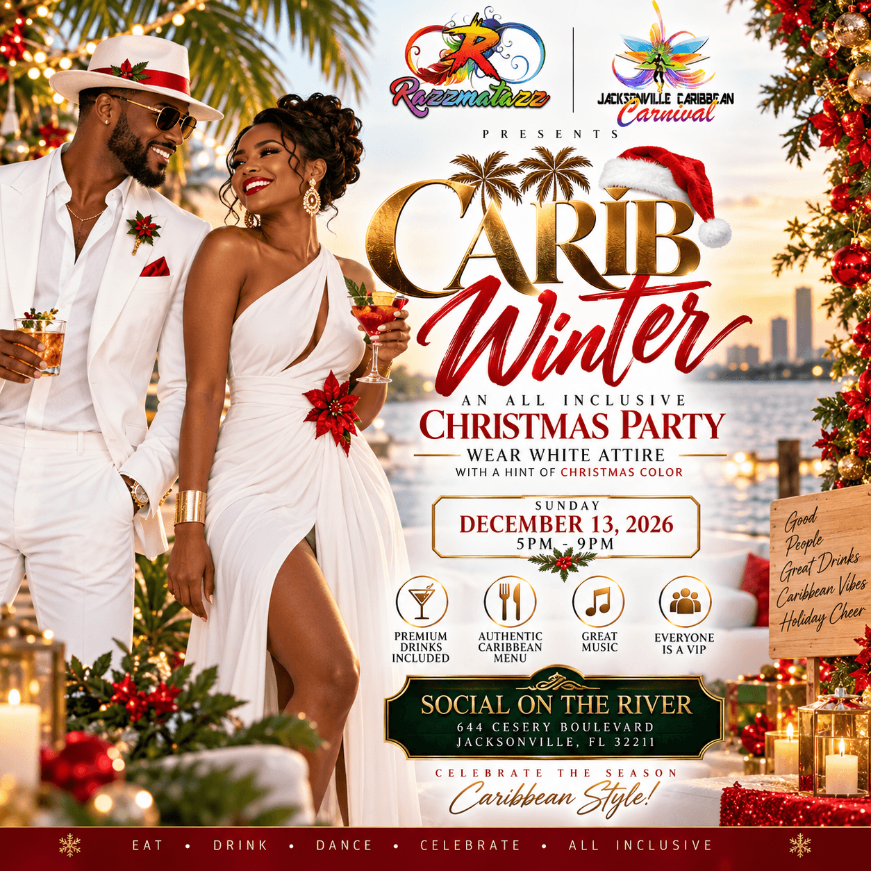 CARIB WINTER – An All Inclusive Christmas Party